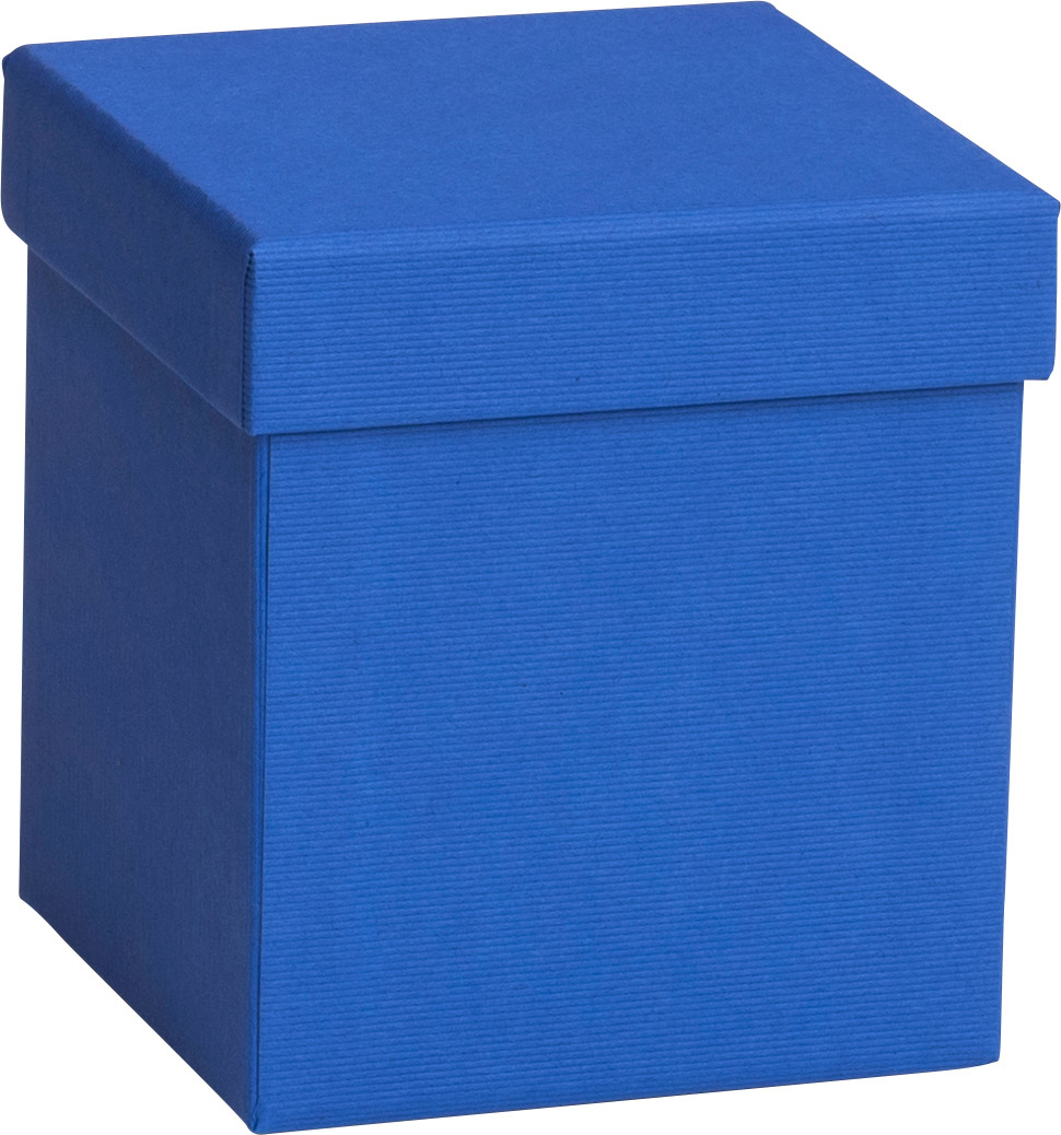 STEWO Geschenkbox One Colour 2551782990 blau dunkel 11x11x12cm
