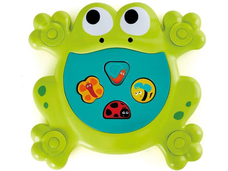 Hape Badespielzeug Hungriger Frosch, Material: Kunststoff, Farbe: Grün, Zubehörtyp: Badespielzeug