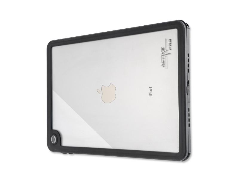4smarts Tablet Back Cover Rugged Active Pro Stark iPad 9.7, Kompatible Hersteller: Apple, Bildschirmdiagonale: 9.7 ", Material: Polycarbonat, Tablet Kompatibilität: iPad 9.7" (2017); iPad 9.7" (2018), Farbe: Schwarz; Transparent