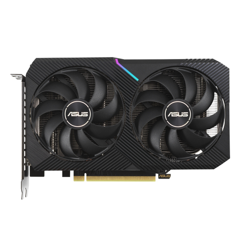 ASUS DUAL NVIDIA GEFORCE RTX 3060 TI V2 MINI 8GB GDDR6 GAMING  NMS IN CTLR