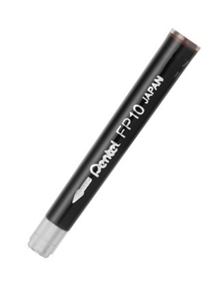 PENTEL Pocket Brush refill FP10-AO schwarz 4 Stück