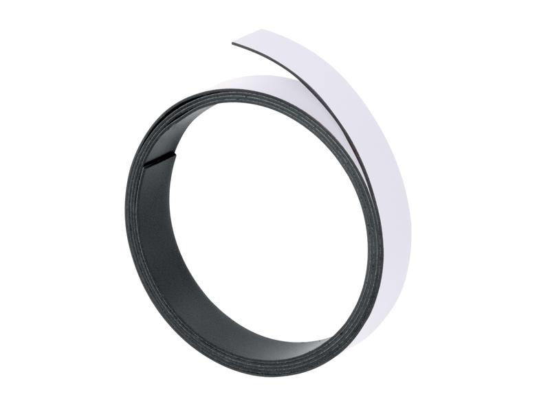 FRANKEN Magnetband, (L)1.000 x (T)15 x (H)1 mm, weiß