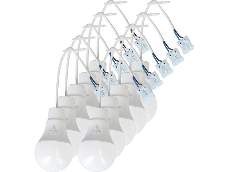 Max Hauri Lampenfassung Baustellen LED 9 W, 10 Stück, Zubehörtyp: Lampenfassung