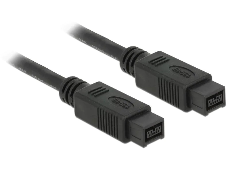 Kabel FireWire IEEE 1394B 9Pol/9Pol, 800Mbps, Blister Verpackung, 2 Meter
