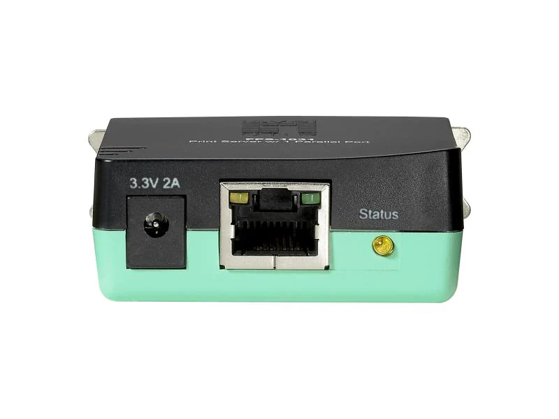 LevelOne Printserver LAN FPS-1031 Parallelport, Übertragungsart: LAN (100MB), Anzahl Ports: 1, Schnittstellen: RJ-45 (100Mbps), Parallel