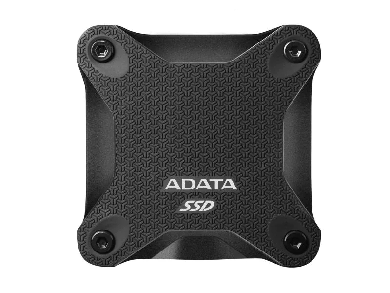 ADATA Externe SSD SD600Q 960 GB, Stromversorgung: Per Datenkabel, Speicherkapazität total: 960 GB, Speicherverschlüsselung: Keine, Farbe: Schwarz, Dateisystem: exFAT (Windows & Mac OS), Schnittstellen: USB 3.1