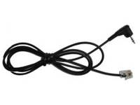 Cable with RJ10 to 2.5MM RJ10 auf 2,5mm Klinke, 1,0 Meter/ für Panasonic KX-T 7630, 7633, 7635 an z.B. GN9300, GN9120, GN Ellipse, GN8000/   MSD Int