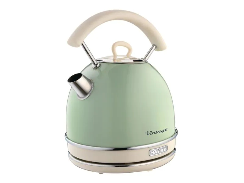Ariete Tee- und Wasserkocher mit Henkel, Grün Zubereitungssystem: Teesieb, Farbe: Grün, Positionierung Temperaturanzeige: Keine
