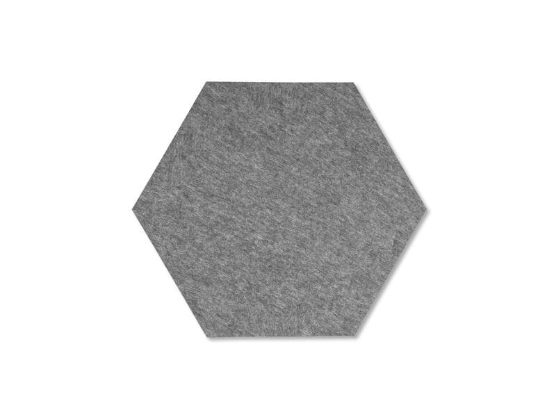 Plotony Wandfliesen Hexagon 44 x 50.5 cm Grau, 10 x 6 Platten, Art: Wandfliesen, Breite: 44 cm, Länge: 50.5 cm, Tiefe: 1.7 cm, Material: Polyester, Absorberklasse: D