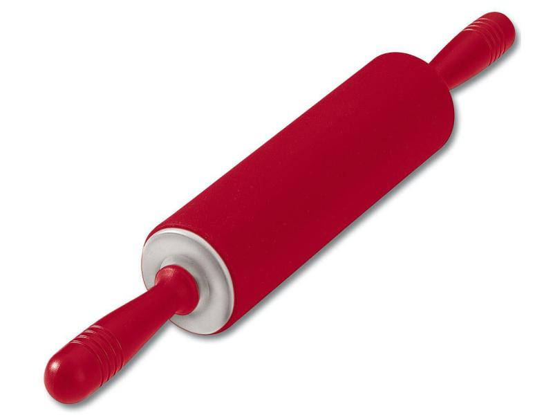 Kaiser Ausrollstab KAISERflex 25 cm Rot, Material: Silikon, Farbe: Rot, Spülmaschinenfest: Ja