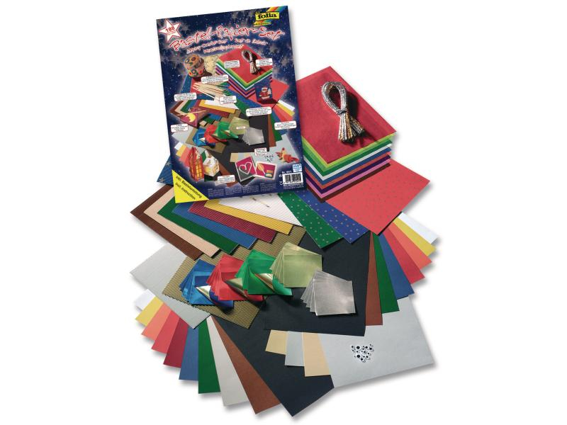 Folia Bastelset Kreativ Weihnachten 198-teilig, Produkttyp: Bastelsets
