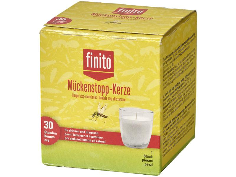 finito Mückenstopp Kerze, Für Schädling: Mücken, Anwendungsbereich: In- und Outdoor, Produkttyp: Insektenabwehr