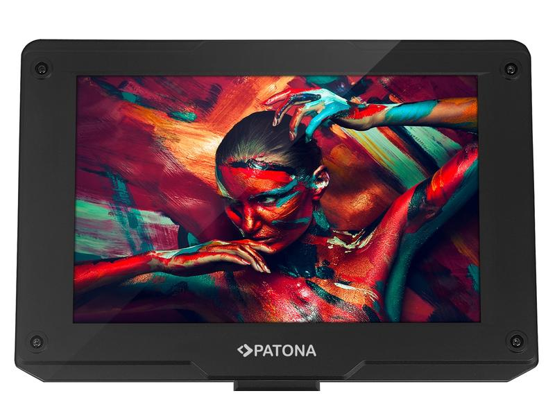 Patona Premium LCD 3G-SDI Monitor 7", Schnittstellen: SDI, 3,5-mm-Kopfhöreranschluss, DC, HDMI