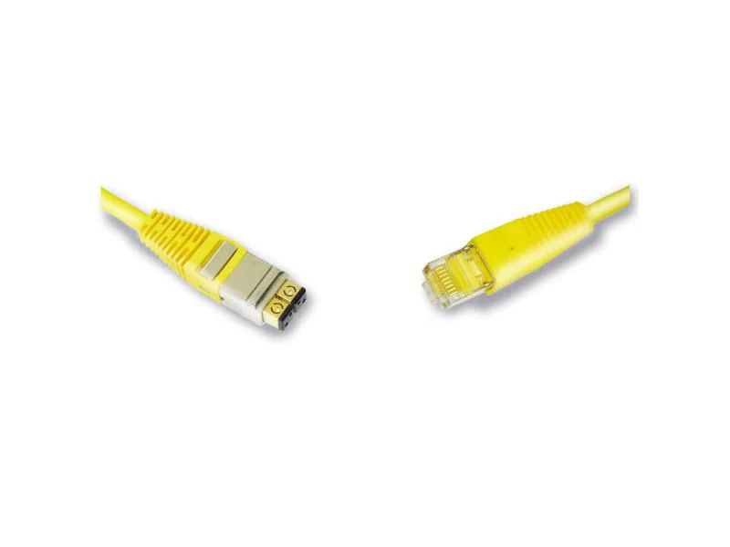 BKS HomeNet Patchkabel 3.0m, MMC/RJ45 Stecker, für 10/100 Mb Ethernet, 2x2 geschirmt (S/FTP),
