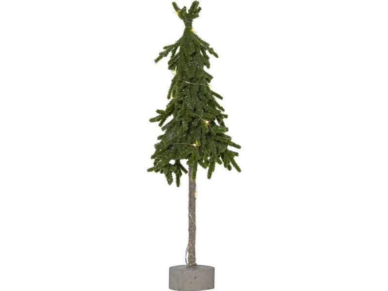 Star Trading Baum Lummer 10 LED, 45 cm, indoor, Höhe: 45 cm, Beleuchtung: Ja, Aussenanwendung: Nein, Detailfarbe: Grün