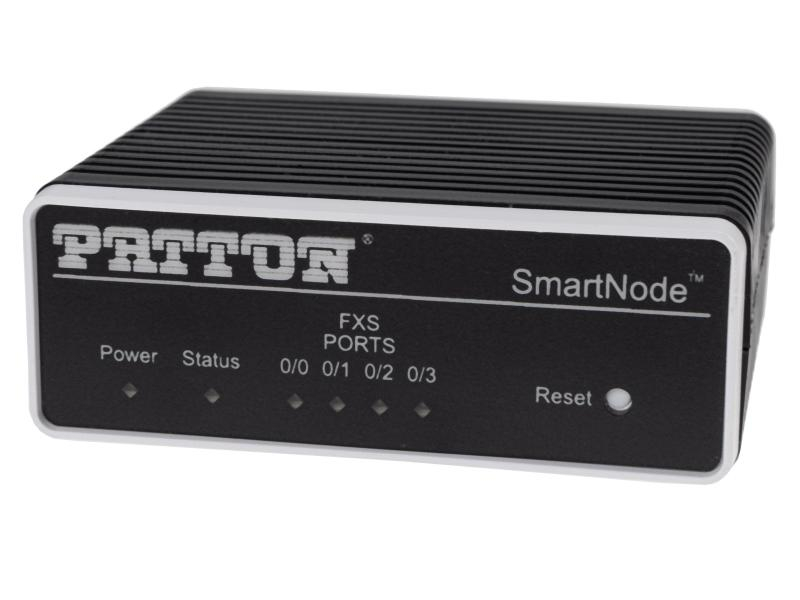 Patton Gateway SN200/4JS4V/EUI, PRI: 0, B-Kanäle: 0, FXO: 0, Verbindungsmöglichkeiten: RJ-45, RJ-11, FXS: 4, ISDN T0: 0