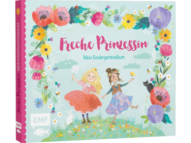 EMF Kindergartenfreundebuch Prinzessin, Motiv: Einhorn, Medienformat: 19 x 21 cm, Detailfarbe: Pink, Altersgruppe: Kinder