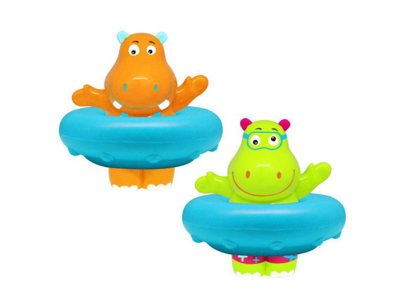 Knorrtoys Badespielzeug Escabbo: Whistling Hippo, Zubehörtyp: Badespielzeug, Material: Kunststoff, Farbe: Mehrfarbig, Durchmesser ca. 6 cm