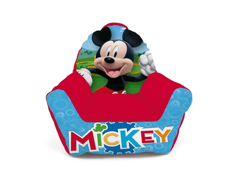 Arditex Kindersessel Mickey, Produkttyp: Sessel, Aufbewahrungsmöglichkeit: Nein, Detailfarbe: Blau, Rot, Themenwelt: Mickey Mouse