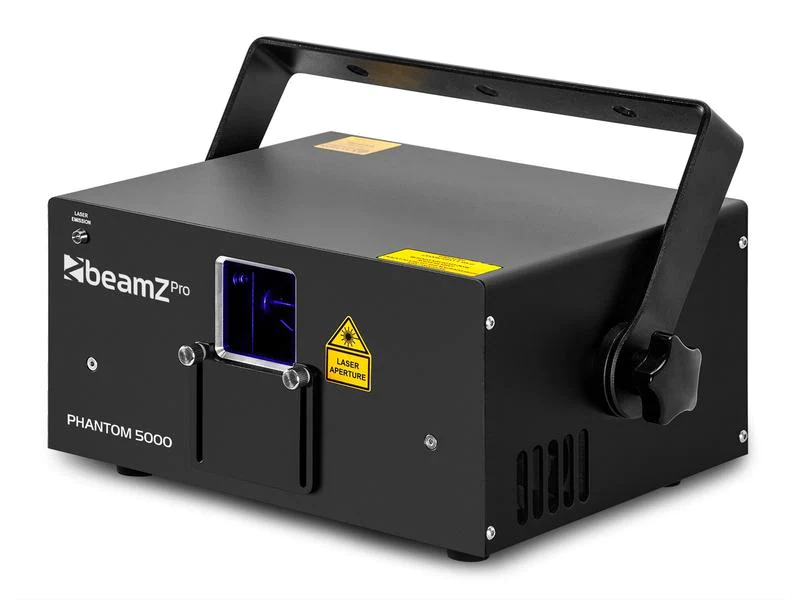BeamZ Pro Laser Phantom 5000, Typ: Laser, Ausstattung: DMX-fähig, Set: Nein