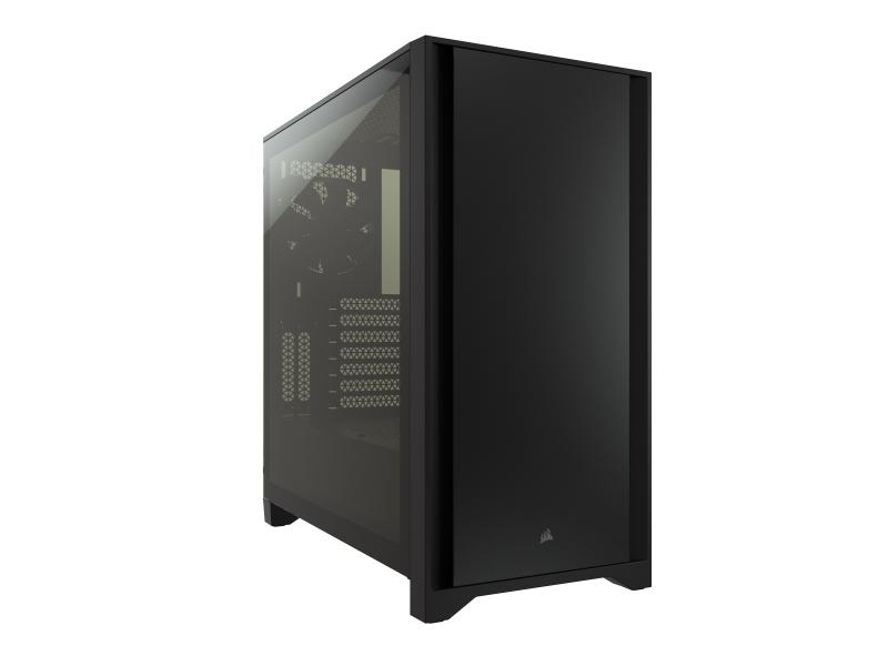 4000D Tempered Glass Mid-Tower, Black