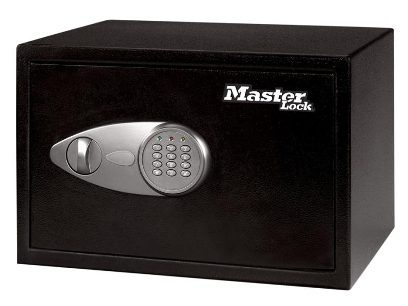 Masterlock Tresor X055ML, Widerstandsfähigkeit: Keine, Schlossart: Zahlenschloss, Nutzinhalt Gesamt: 16.44 l, Farbe: Schwarz, Verwendung Tresor: Sicherheit, Anzahl Bolzen: 2