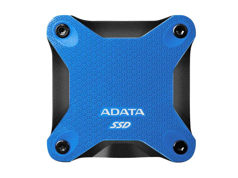ADATA Externe SSD SD600Q 480 GB, Stromversorgung: Per Datenkabel, Speicherkapazität total: 480 GB, Speicherverschlüsselung: Keine, Farbe: Blau, Dateisystem: exFAT (Windows & Mac OS), Schnittstellen: USB 3.1
