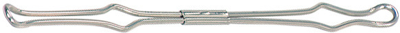 BIELLA Niederhalter 50mm 19915000 Stahl vernickelt 10 Stück