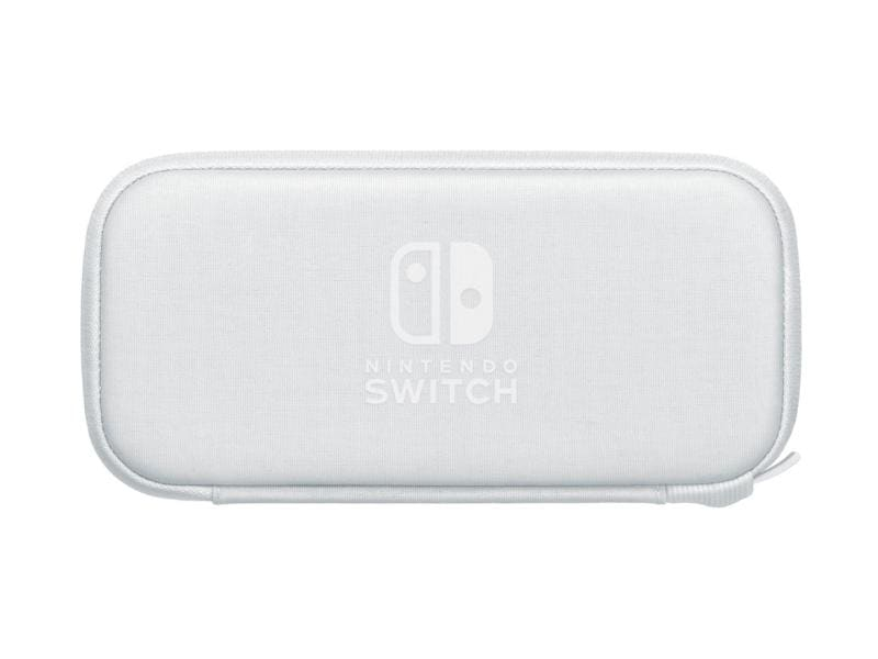 Nintendo Tasche Switch Lite Carring Case & Schutzfolie, Plattform: Nintendo Switch Lite, Farbe: Weiss, Zubehörtyp: Tasche