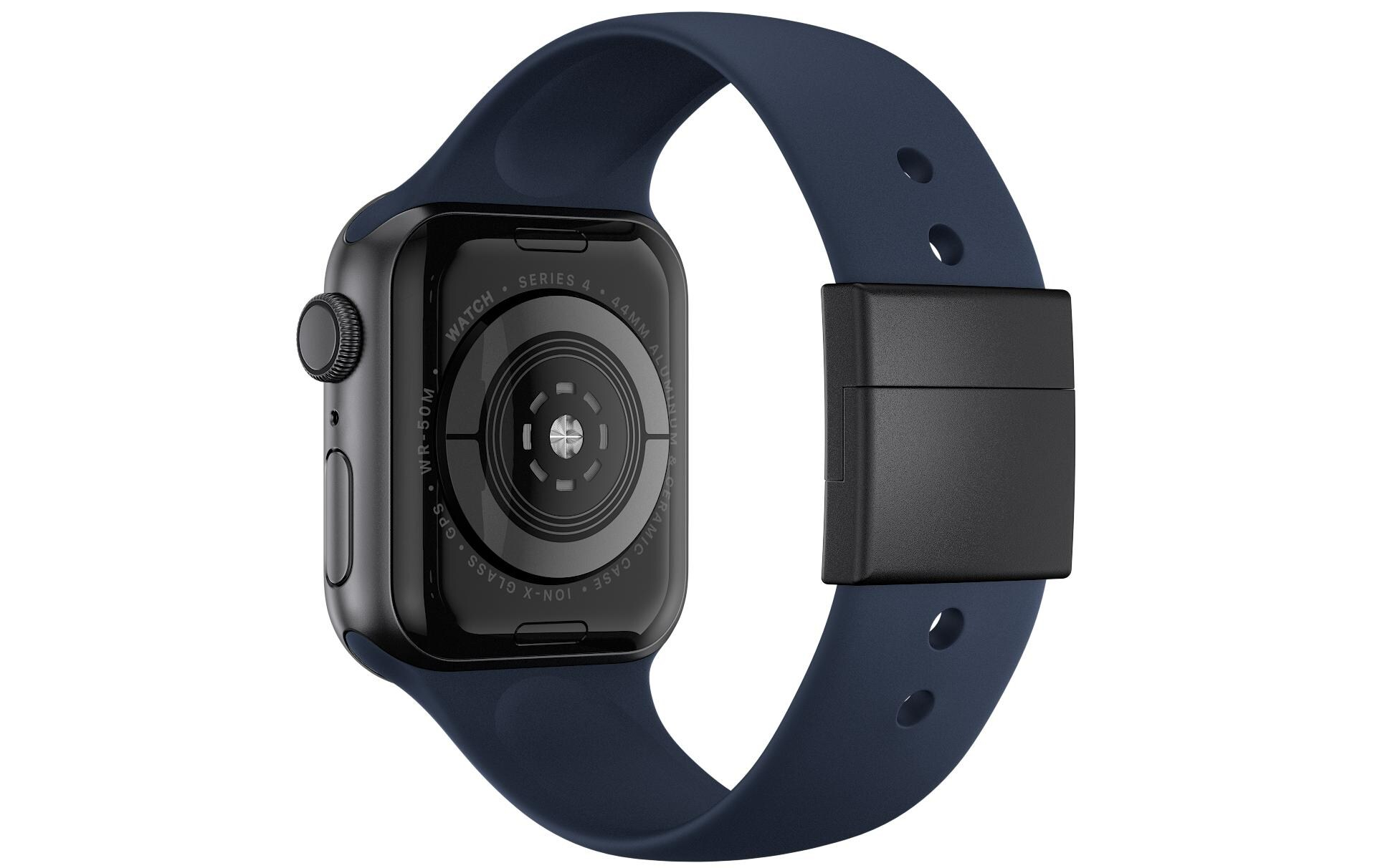 xMount Armband Apple Watch Series 1 - 6/SE (44 mm) Blau / Schwarz, Farbe: Schwarz, Blau