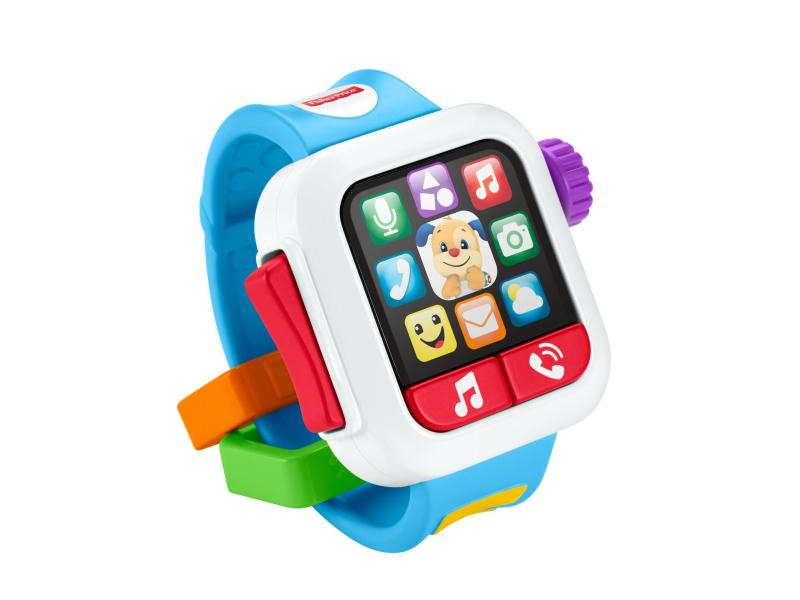Fisher-Price Beschäftigungsspiel Lernspass Smart Watch, Material: Kunststoff, Alter ab: 6 Monate, Batterien: 3 Knopfzellen AG13 (LR44) erforderlich, (sind enthalten)