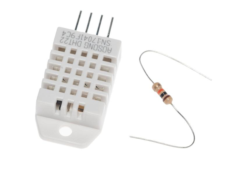 Adafruit Sensor DHT22 Temperatur/Feuchtigkeit, Zubehörtyp: Sensor