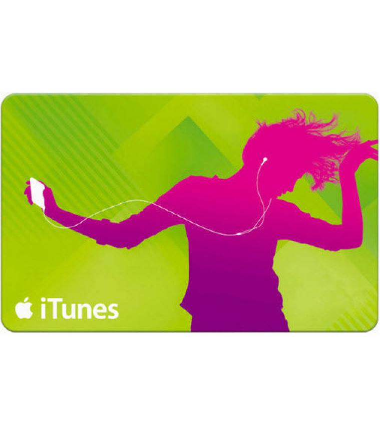 Apple iTunes Gutschein Fr. 50.-- gültig im iTunes Store, Musikdownload, Videodownload uvm. im iTunes Store