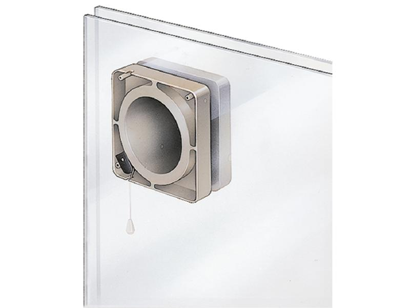 Helios Fenstereinbausatz Kunststoff FES 90, Einbauöffnung: 103, Farbe: Weiss