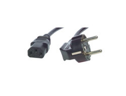 1.0M POWER CORD CEE7/7-C13-BK 3 X 0.75 MM2  NMS NS CABL