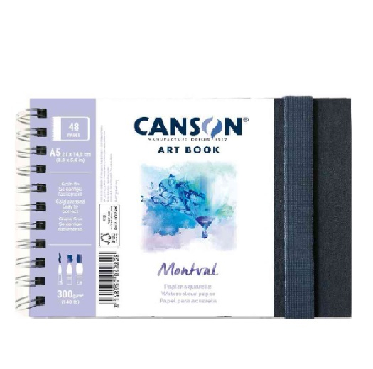 CANSON Skizzenbuch ART BOOK Montval, DIN A5
