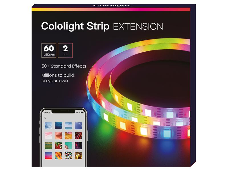 Cololight Light Strip 2 m Erweiterung, 800 lm, Lampensockel: LED fest verbaut, Farbtemperatur Kelvin: 2200 bis 6500 K, Gesamtleistung: 10 W, Lichtstrom: 800 lm, Leuchten Kategorie: LED Stripe, Anwendungsbereich: Indoor