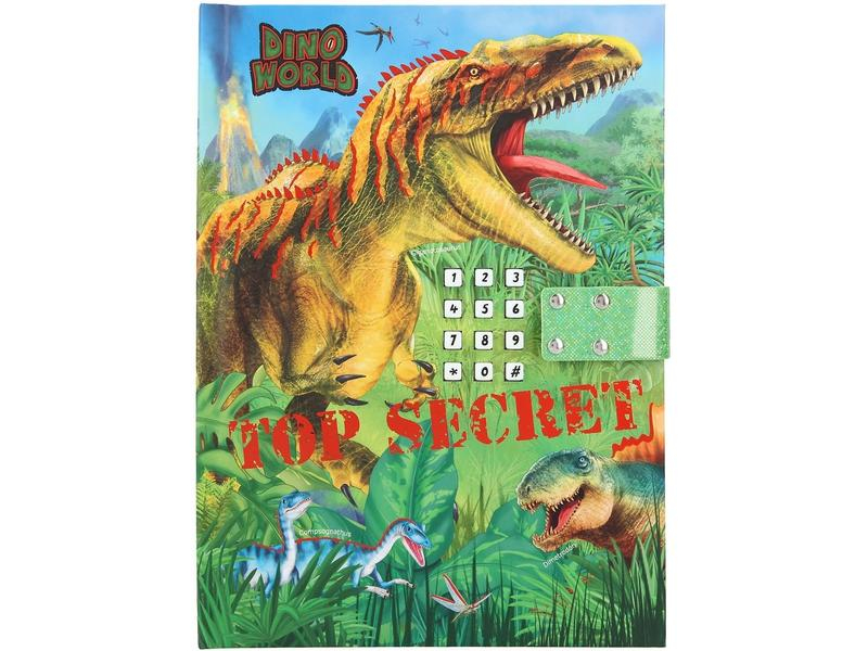 Depesche Tagebuch Dino World 80 Seiten, 20.5 x 15.5 x 3 cm, Motiv: Dinosaurier, Medienformat: 20.5 x 15.5 x 3 cm, Detailfarbe: Mehrfarbig, Altersgruppe: Kinder