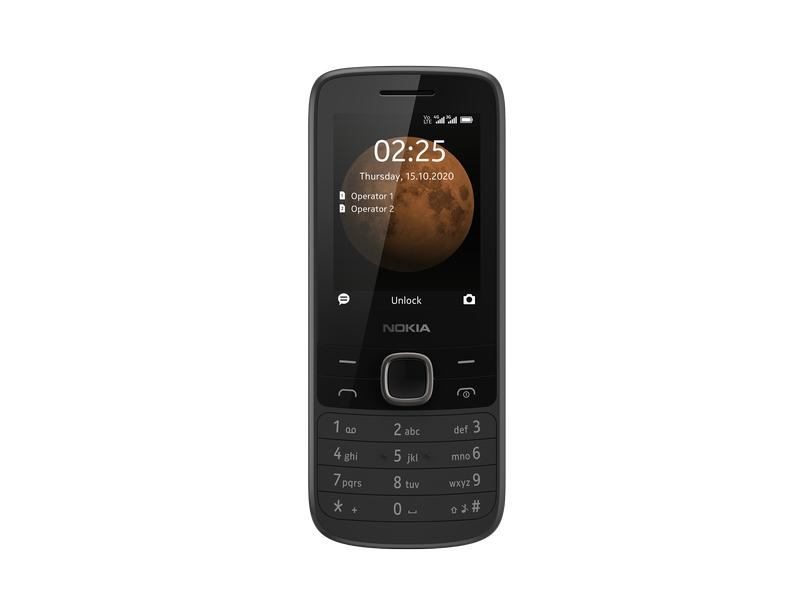 Nokia 225 4G Schwarz, Card Reader: Micro-SD, Verbindungsmöglichkeiten: Kopfhörer 3.5mm Klinke, Micro-USB, Eingabegeräte: Tastatur, Maximale Speichererweiterung: 32 GB, Speicherkapazität total: 0.128 GB, Farbe: Schwarz