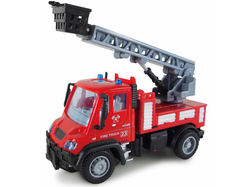 Amewi Lastwagen Mini Truck Feuerwehr 1:64, RTR, Fahrzeugtyp: Feuerwehr, Antrieb: 2WD, Antriebsart: Elektro Brushed, Modellausführung: RTR (Ready to Run), Benötigt zur Fertigstellung: Batterien für Sender, Schwierigkeitsgrad: 0. RC Spielzeug