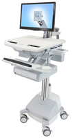 ERGOTRON cart with LCD-Arm, StyleView, SLA powered 1 drawer, 24 inch, adjustable 68,6cm