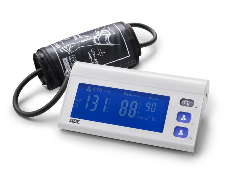 ADE Blutdruckmessgerät BPM1601 FITVigo, Touchscreen: Nein, Messpunkt: Oberarm, App kompatibel: Nein