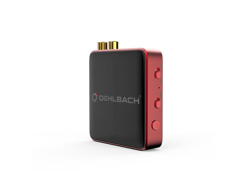 Oehlbach Bluetooth Adapter BTR Evolution 5.0 Rot, Übertragungsart: Bluetooth, Anschluss Seite A: Bluetooth, Toslink, Anschluss Seite B: Toslink, Cinch