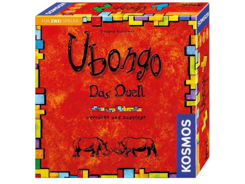 Kosmos Knobelspiel Ubongo - Das Duell, Kategorie: Spiel für zwei, Logikspiel, Altersempfehlung ab: 8 Jahren, Min. Anzahl Spieler: 2, Max. Anzahl Spieler: 2