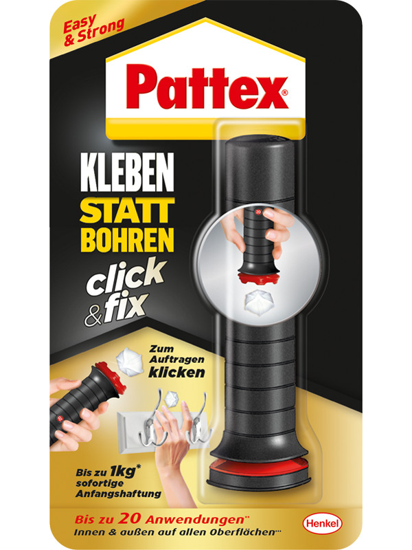 PATTEX Klebestreifen Click&Fix PKBCF permanent 20 Stück