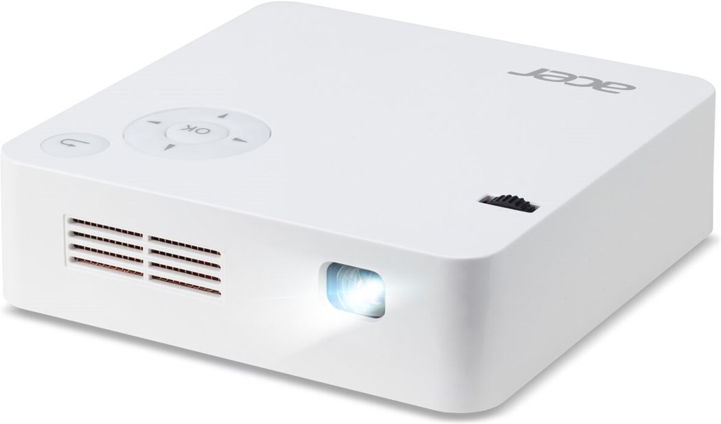 Acer C202i LED Pocket, WVGA (854 x 480), 300 lm, 20.000:1, HMDI, 2 year Bring-In/ 1 year lamp