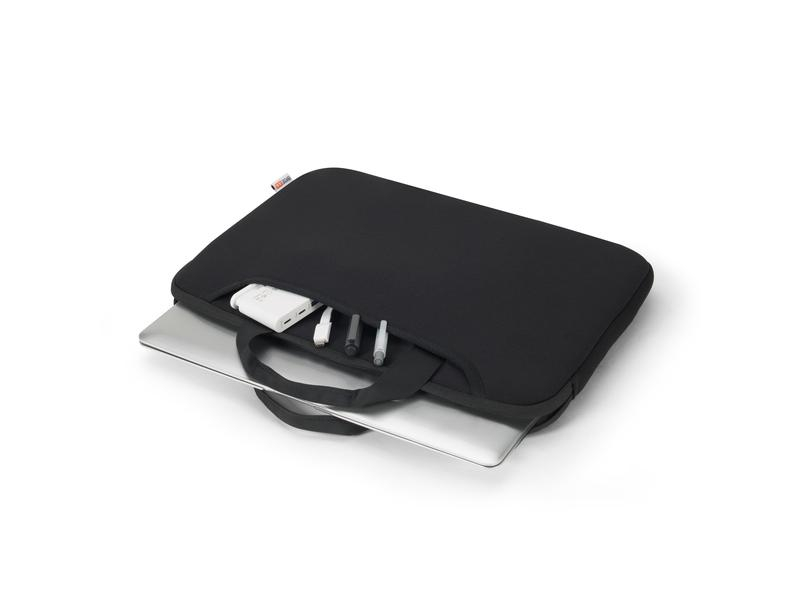 BASE XX Notebook-Sleeve Plus 13-13.3", Tragemöglichkeit: Handgriff, Bildschirmdiagonale: 13.3 ", Farbe: Schwarz, Material: Jersey, Schaumstoff