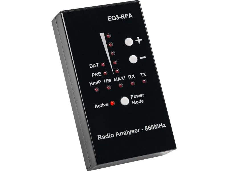eQ-3 Spectrum Analyser, Funktionen: Spektrum Analyse, Anwendungsbereich: Portable, Funknetzsignalprüfung