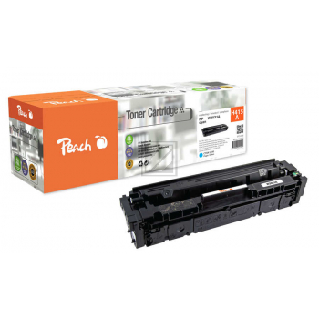 Peach Toner HP Nr. 415A / W2031A Cyan, Druckleistung Seiten: 2100 ×, Toner/Tinte Farbe: Cyan, Originalprodukt: Nein, Rainbow Kit: Nein