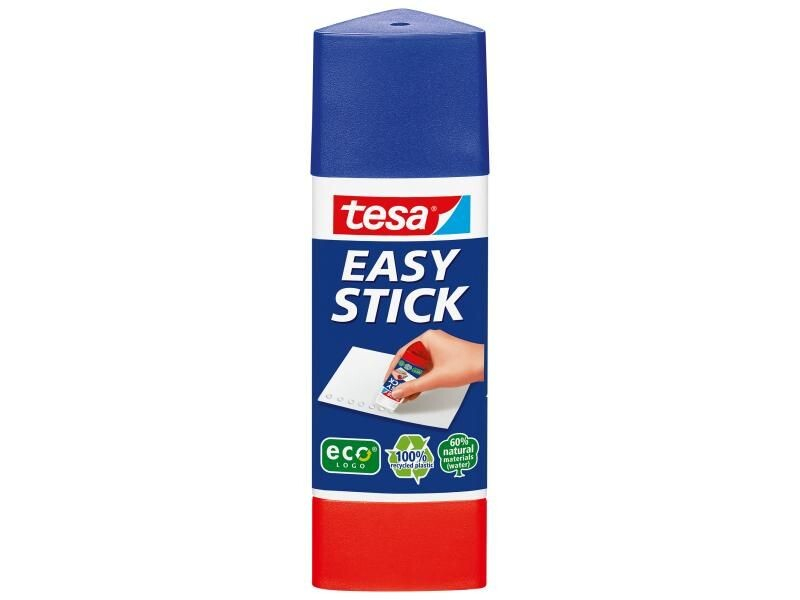 tesa ecoLogo Easy Stick Klebestift, lösungsmittelfrei, 25 g